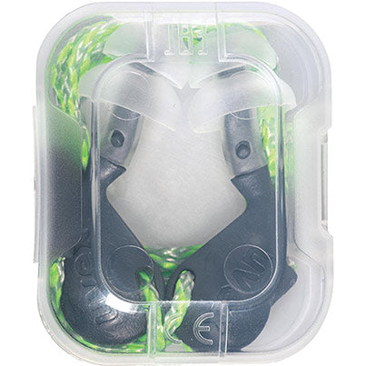uvex Xact-Fit Corded Reusable Earplugs with Storage Box M/L