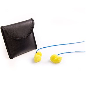ProtectHear Vented Corded Metal-Detectable Custom-Moulded Earplugs