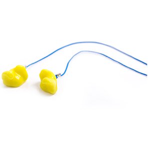 ProtectHear Vented Corded Metal-Detectable Custom-Moulded Earplugs