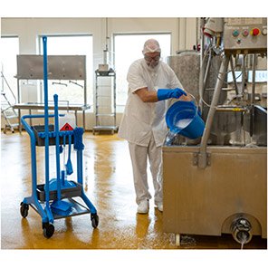 Vikan HyGo Blue Mobile Cleaning Station