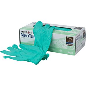 MICROFLEX NeoTouch 25-101 Neoprene Disposable Gloves (Box of 100) 7