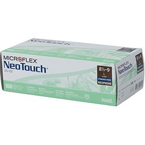 MICROFLEX NeoTouch 25-101 Neoprene Disposable Gloves (Box of 100) 7