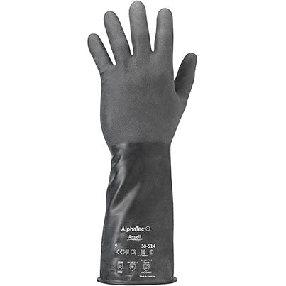 38-514 Butyl Chemical-Resistant Gloves 10