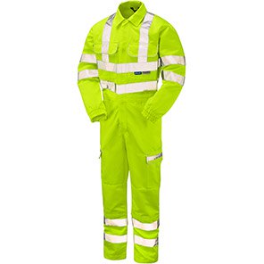 PR339 Hi-Vis Overalls with Kneepad Pockets