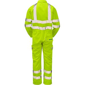 PR339 Hi-Vis Overalls with Kneepad Pockets