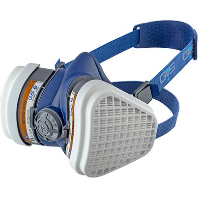 GVS Elipse SPR496 A2P3 Half-Face Respirator Mask M/L