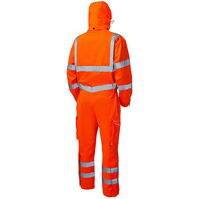 Leo EcoViz Watertown Men’s Waterproof Hi-Vis Overalls