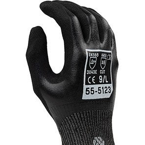 55-5123 Fully Nitrile-Coated Cut-Resistant Gloves