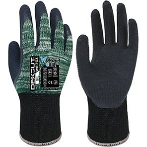 WG-733 Dexcut Latex-Coated Cut-Resistant Gloves
