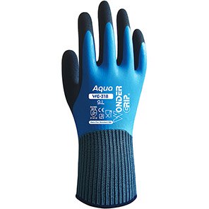 WG-318 Aqua Latex-Coated Work Gloves