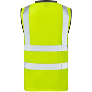 EcoViz Ashford Men’s Hi-Vis Sleeveless T-Shirt