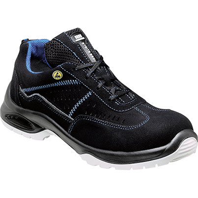 Secura ESD AL 741 Plus Black Extra-Wide S1 Safety Trainers 9 (43XXB)