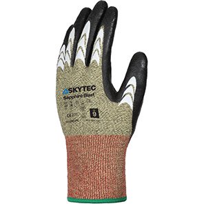 Sapphire Blast Cut-Resistant Arc-Flash Gloves