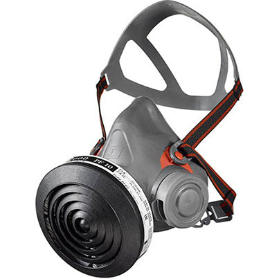 NEW 3M HF-300 Reusable Half-Face Respirator Mask with P3 Filter
