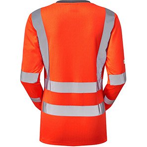 Lydford Women’s Hi-Vis Long-Sleeved T-Shirt