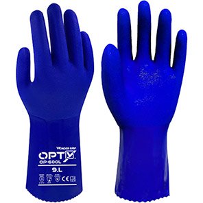 OP-600L PVC Chemical-Resistant Gloves