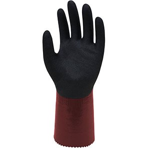WG-728 Dexcut Red Triple Nitrile-Coated Cut-Resistant Gloves