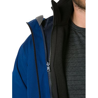InterActive Prism Men’s Black Fleece Jacket