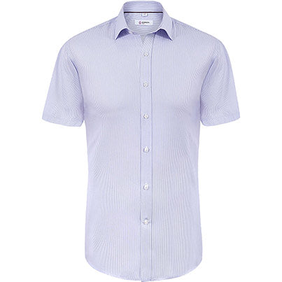 Kildare Men’s Striped Short-Sleeve Shirt