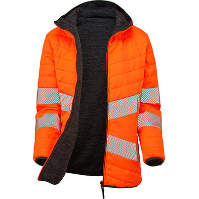 LIFE Men's Yellow Reversible Hi-Vis Jacket