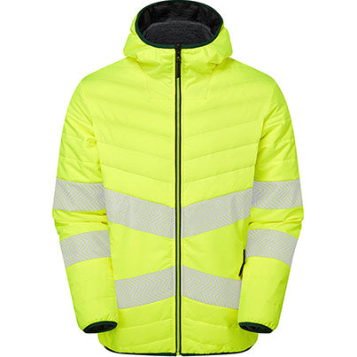LIFE Men's Yellow Reversible Hi-Vis Jacket
