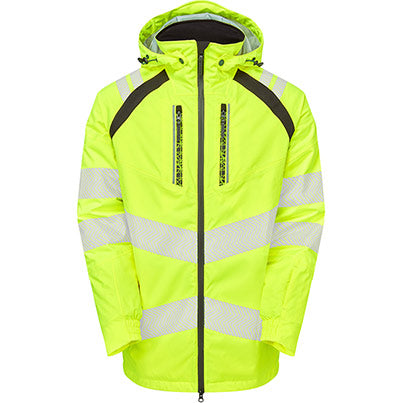 LIFE Women's Orange Insulated Parka Jacket