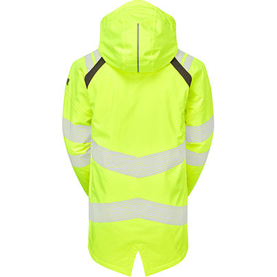 LIFE Women's Orange Insulated Parka Jacket