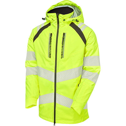 LIFE Women's Orange Insulated Parka Jacket
