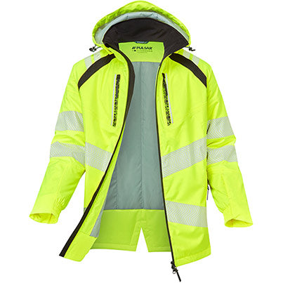 LIFE Women's Orange Insulated Parka Jacket