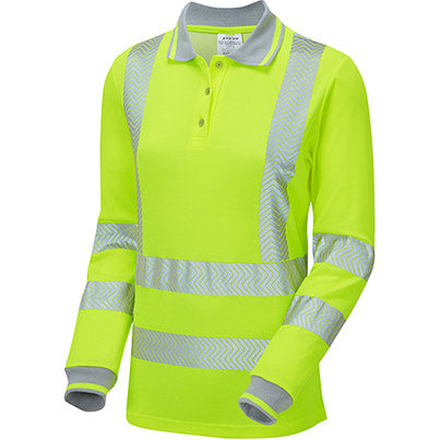 LIFE Women’s  Long-Sleeve Hi-Vis Polo Shirt
