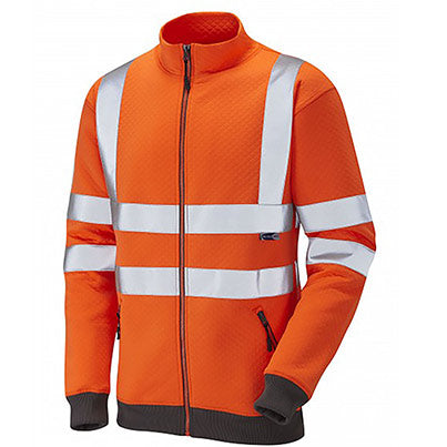 Libbaton Men’s Hi-Vis Zip-Up Sweatshirt
