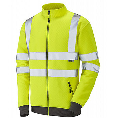 Libbaton Men’s Hi-Vis Zip-Up Sweatshirt