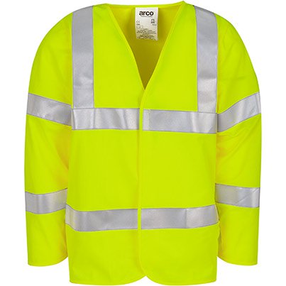 Long-Sleeve Flame-Retardant Hi-Vis Vest