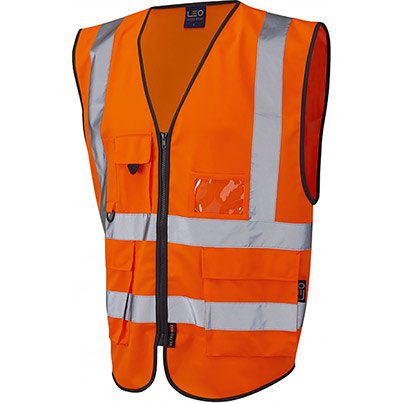 Lynton Zip-Up Hi-Vis Vest