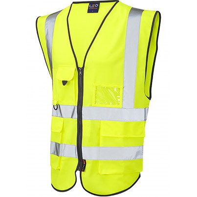 Lynton Zip-Up Hi-Vis Vest