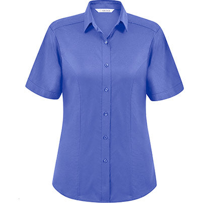 Megan Women’s Short-Sleeve Oxford Blouse