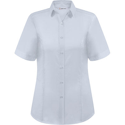 Megan Women’s Short-Sleeve Oxford Blouse