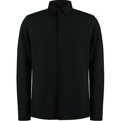 Men’s Long-Sleeve Pique Shirt