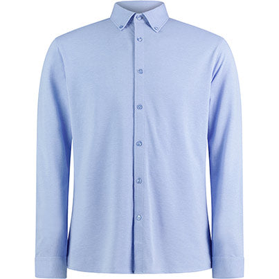 Men’s Long-Sleeve Pique Shirt