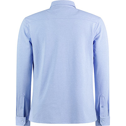 Men’s Long-Sleeve Pique Shirt