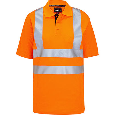 Men’s Breathable Hi-Vis Polo Shirt