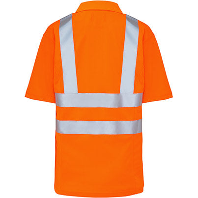 Men’s Breathable Hi-Vis Polo Shirt
