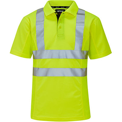 Men’s Breathable Hi-Vis Polo Shirt