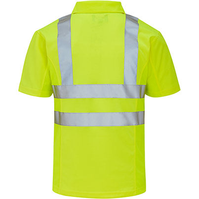 Men’s Breathable Hi-Vis Polo Shirt