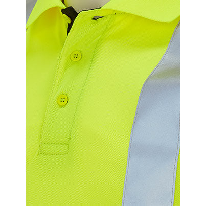 Men’s Breathable Hi-Vis Polo Shirt