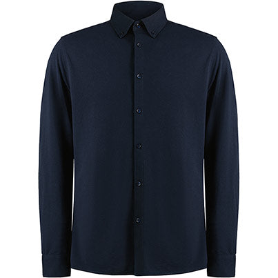 Men’s Long-Sleeve Pique Shirt