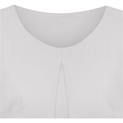 Mona Women's Ivory Short-Sleeve Blouse