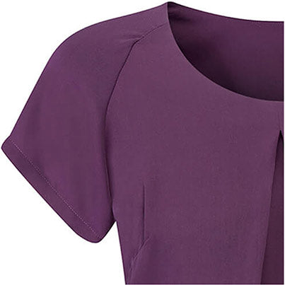 Mona Women's Ivory Short-Sleeve Blouse