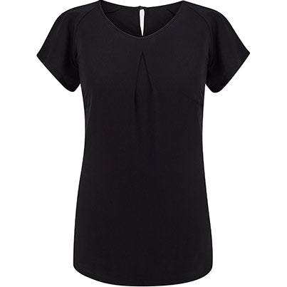 Mona Women's Ivory Short-Sleeve Blouse