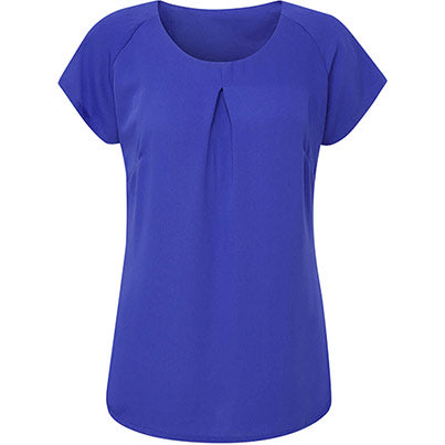 Mona Women's Ivory Short-Sleeve Blouse